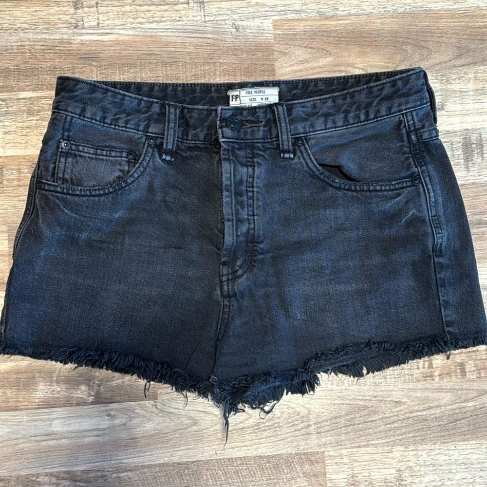 Free People Denim Shorts